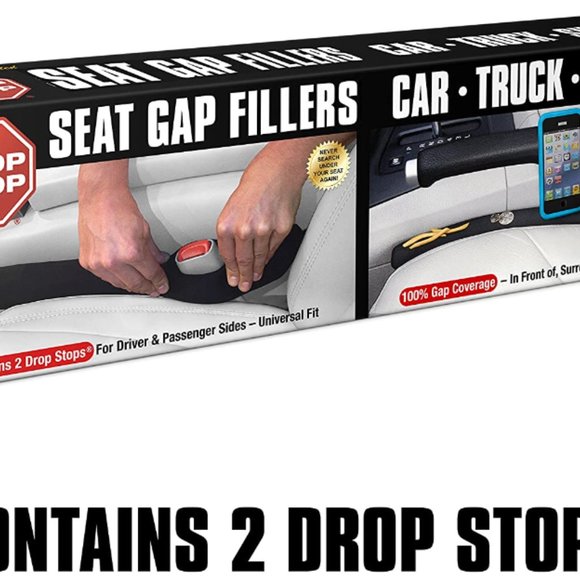 Drop Stop - The Original Patented Car Seat Gap Filler - Picture 2 of 10